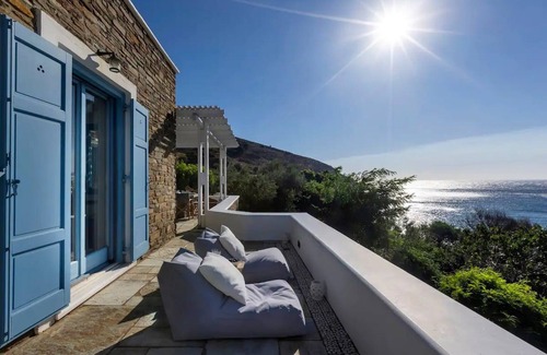 Steniai Villa | Elegant Andros Retreat | 6-Bedroom Villa | Breathtaking Sea Views | Villa.