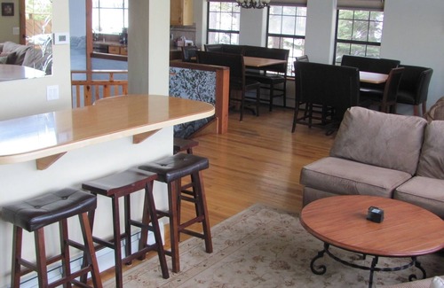 Meeks Bay House | Elegant Craftmanship and art elevate this space to a very special retreat.