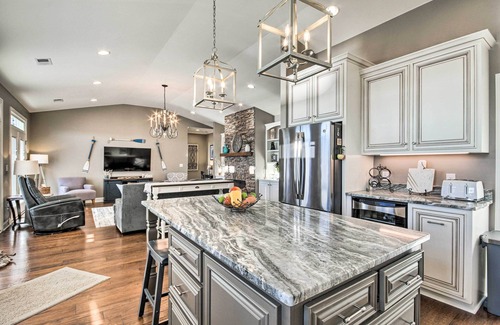 Cross Hill House | Elegant Lakefront Gem w/Dock + Sunset Views!