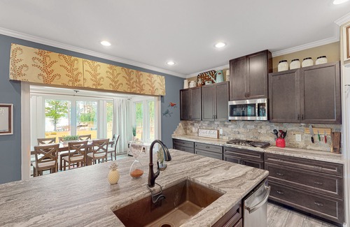 Saluda House | Elegant lakefront home with fast WiFi, large yard & dock