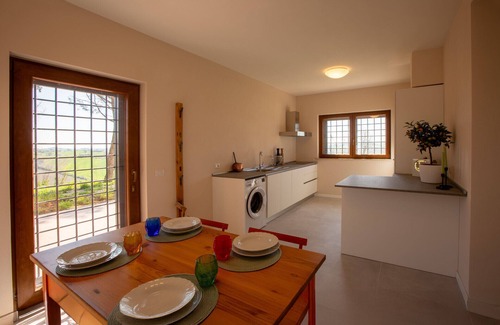 Belvedere Ostrense Apartment | Elegant new house with garden, veranda and shared pool
