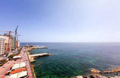 Sliema Apartment | Elegant Oceanfront Apartment with Coastal Charm S11
