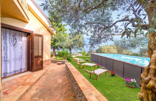 Carini Villa | Elegant Sicilian house, pool, excellently finished, sea view