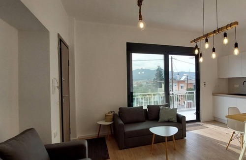 Kato Almiri Cottage | Elegant summer residence with big balcony and garden. Can host 8-10 adults.