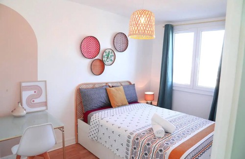 Parilly Apartment | Elegant T3 in Lyon Parilly, 4P, Near Eurexpo Renault trucks and Groupama Stadium