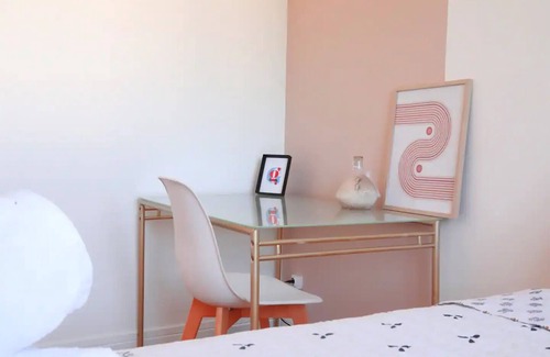 Parilly Apartment | Elegant T3 in Lyon Parilly, 4P, Near Eurexpo Renault trucks and Groupama Stadium