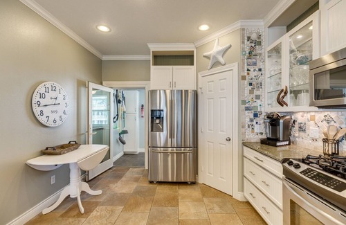 Beachside Village House | Elevator, 2nd row Gulf views, Fenced Yard, 2 Covered Decks & More