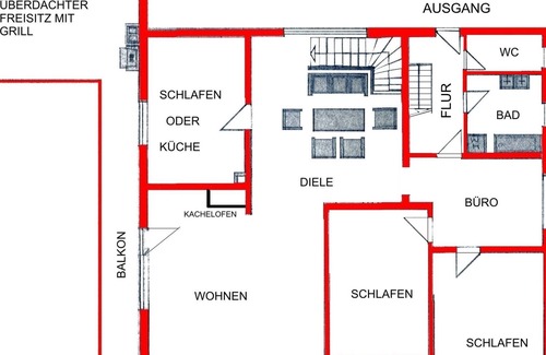 Wilhelmsthal House | Eleven True Elves. Haus in Forest.