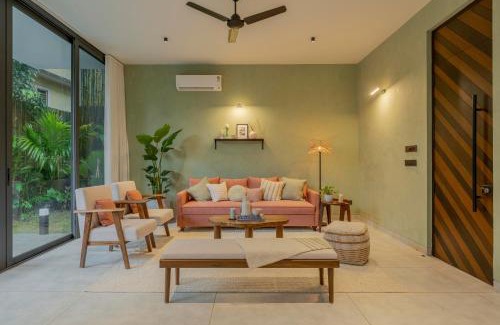 Marra Villa | ELIVAAS 3 BHK with Pvt Pool & Jacuzzi - Terraces Casa Vasu