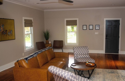 Columbia House | Elmwood’s Blue Bungalow