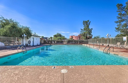 Eleven Mile Corner Apartment | Eloy Vacation Rental w/Pool Access & Courtyard!