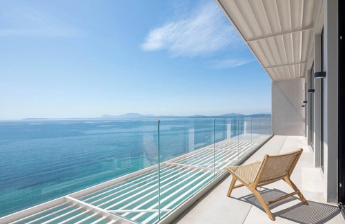 Barbati Villa | Elysian Shore Villa - Beach front - private pool - private beach - Sea views