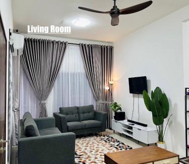 Puchong House | Embun Homestay Puchong SemiD 1-10Pax 6-7CarPark
