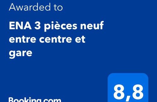 Strasbourg Apartment | ENA 3 pièces neuf entre centre et gare