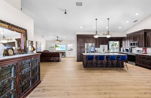 Fort Myers House | Enchanting 3-Bedroom Waterfront Pool and Spa Home