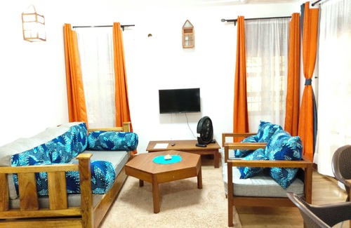 Diani Beach Apartment | Enchanting apartment with AC in vibrant Diani
