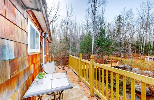 Dover-Foxcroft House | Enchanting dog-friendly cottage with full kitchen, fast WiFi, & nearby creek