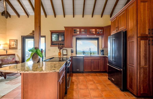 Estate Carolina Villa | Enchanting! HUGE VIEW, 1-3 BR, pool, decks, gardens, styled comfort, privacy,