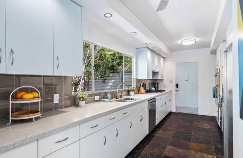 Tahquitz River Estates House | Enchanting Oasis – Walled Palm Springs Hideaway with Pool, Spa, Fire Pit & Mountain Views