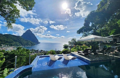 Soufriere House | Enchanting Soufrière Stay | Spa, Pool & Beach + Breathtaking Pitons Hikes