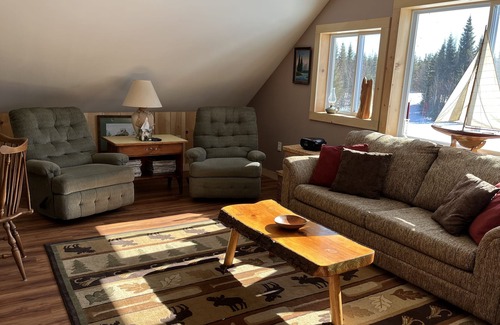 Franklin County Apartment | End of Eustis Ridge Rd! Eustis Maine. New custom built apartment above garage.