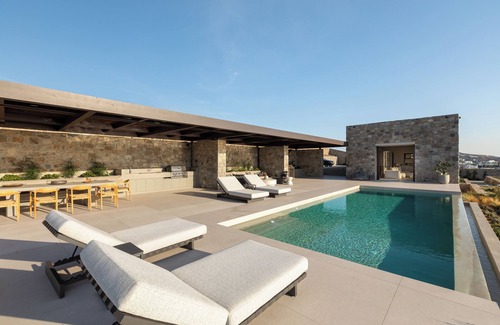 Agios Ioannis Villa | Endless Mykonos Blue
