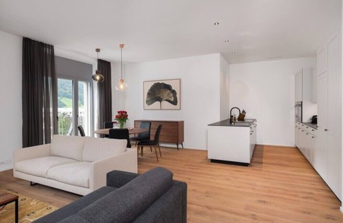 Engelberg Apartment | Engelberg Two Bedroom Apartment With Mountain View