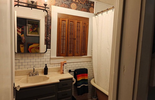 Cameron House | Enjoy a peaceful escape with character in our delightfully funky home.