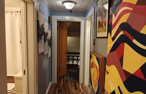 Cameron House | Enjoy a peaceful escape with character in our delightfully funky home.