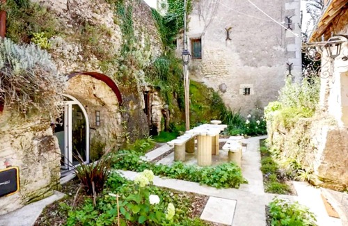 Chissay-en-Touraine House | Enjoy a relaxing vacation in this inviting troglodyte house in a beautiful landscape.
