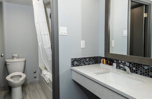 Grande Prairie Hotel | Enjoy Modern Comfort in Clean Room, Steps from Majors Restaurant