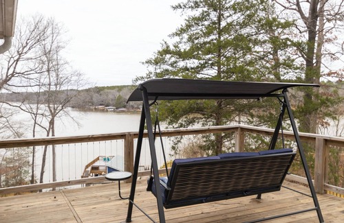 Bracey House | Enjoy Stunning Water Views! - Double Deck Boathouse & Large Fenced Backyard