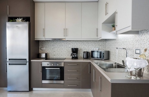 Gerani Apartment | Enjoy Summer from a lux flat steps to Sandy Beach
