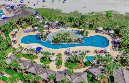 Arcadian Shores Condo | Enjoy the beach and golf