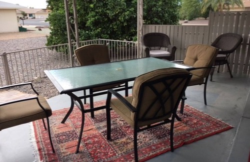 Sun City House | Enjoy the outdoors on the new entertaining patio