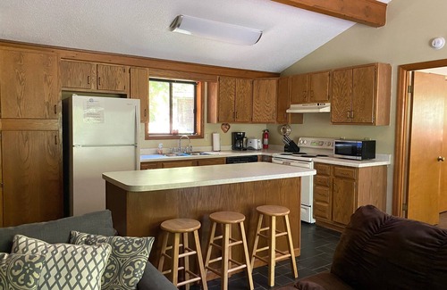 Bryson City House | Enjoy the sound of the Waterfall right off the back deck