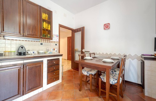 Cogoleto Apartment | Enjoy the view of the blue sea and the nearby beach with your family.