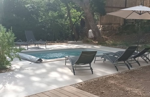 Le Rayol House | Enjoy this large family home in a quiet wooded setting.