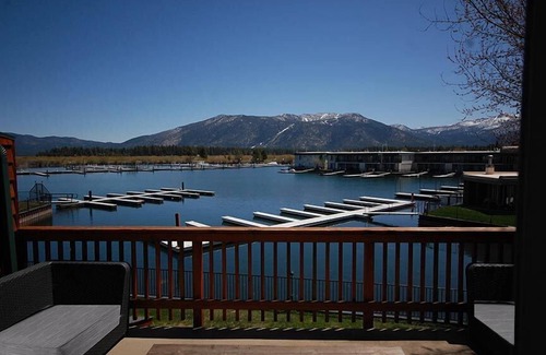 Tahoe Keys Condo | Enjoy Waterfront Views and Your Own Private Boat Dock at this Tahoe Keys Condo~