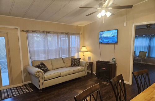 Chico House | Enjoy your Getaway to this 3br 2ba Lakefront Home with Dock and boat slip