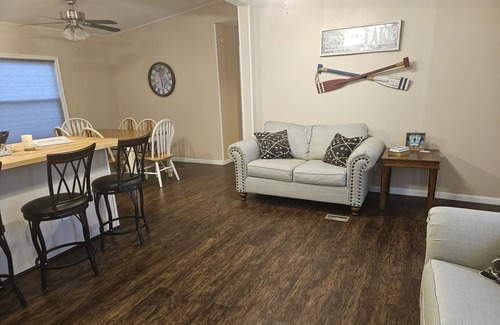 Chico House | Enjoy your Getaway to this 3br 2ba Lakefront Home with Dock and boat slip
