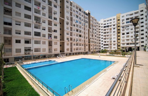 Les Amicales Apartment | Enjoyable apartment with AC in sunny Agadir