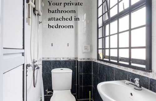 Jalan Besar Apartment | Ensuite M1 within Heritage apartment