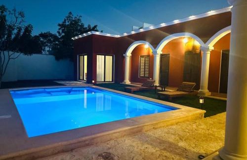 Chichen Itza - Valladolid Villa | Entire 3bd Home Villa-Home-with Private Pool and Patio