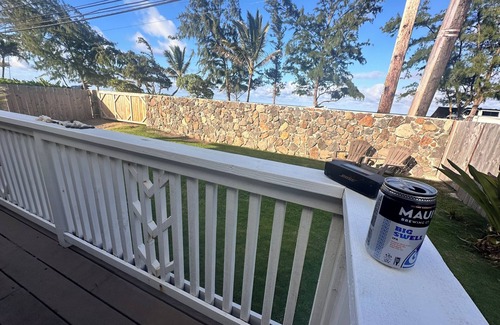 Punaluu House | Entire House, Ocean front, White Sand Beach across the street.