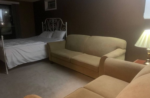 Orangeville House | Entire place, Ground level walkout Basement with Huge backyard
