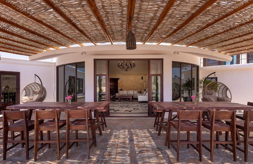 Todos Santos Villa | Entire Villa + Casita in Todos Santos on the Serene Punta Lobos Beach