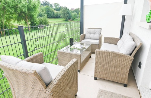 Oberaurach Apartment | Entspannen und Verweilen - Ferienwohnung im Steigerwald mit Panoramablick