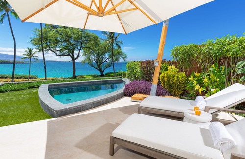 Kamuela Condo | Epic Unit XMAS 20-27 AVAIL-Step onto Hapuna Beach from Lage Lanai w/Plunge Pool