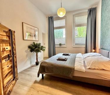 Burgeresch Apartment | Erholsame City-Erdgeschosswohnung mit Veranda, Grill und Parkplatz D46EG